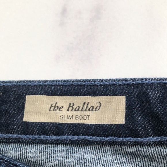 Adriano Goldschmied AG The Ballad Slim Boot Dark Wash Jeans Size 27R /NWOT - Picture 5 of 16